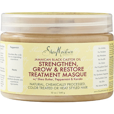 Shea Moisture Jamaican Black Castor Oil Strengthen, Grow & Restore Treatment Masque