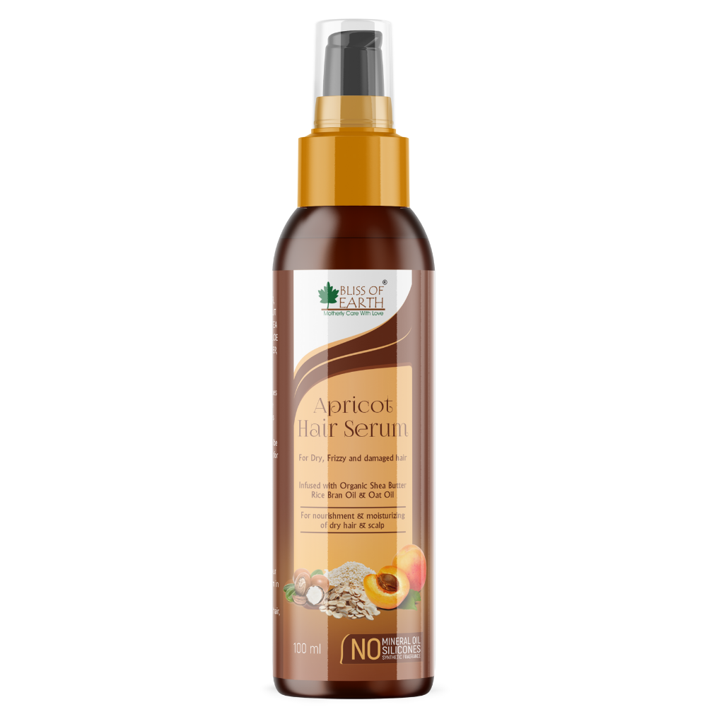 Apricot Hair Serum for Dry, Frizzy and damaged hair 100ml