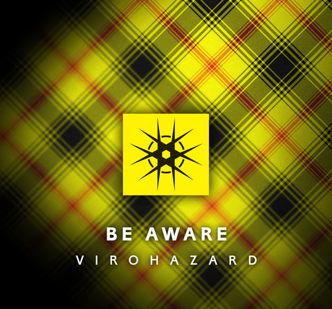 Be Aware (Virohazard) tartan by Steven Patrick Sim, the Tartan Artisan