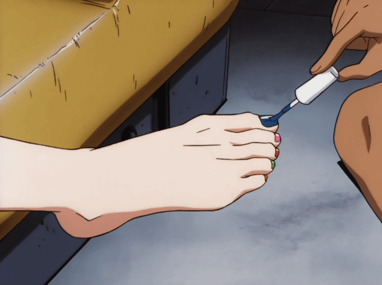 Gif of A Couple Giving Pedicure