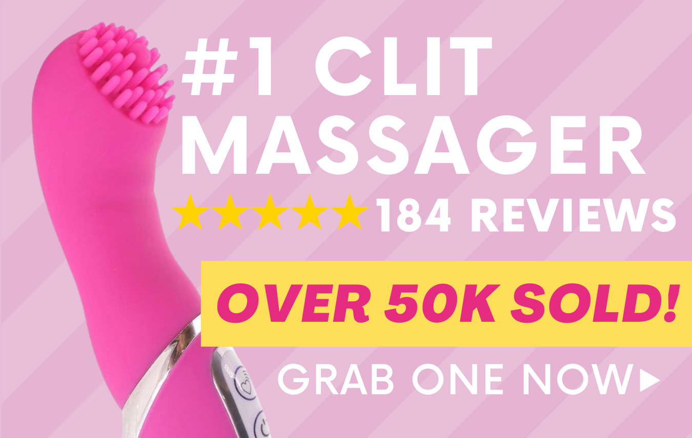 #1 Clit Massager! 184 Reviews! OVER 50K SOLD! Grab one now!
