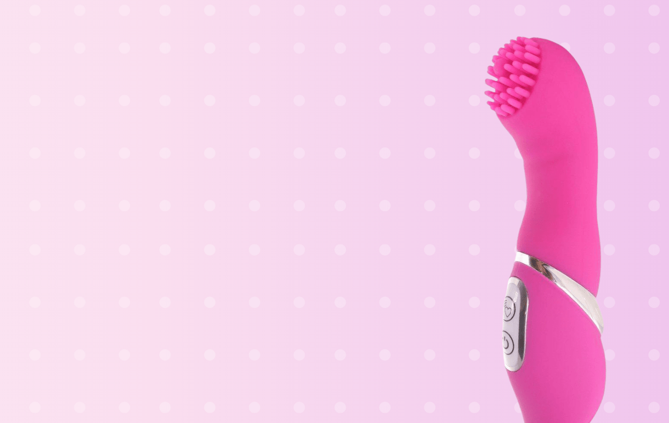Image of our bright pink #1 selling vibrating clit massager - click here!