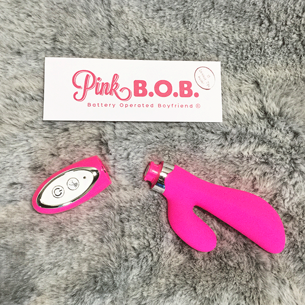 Pink Bob ultimate silicone g-vibe battery compartment