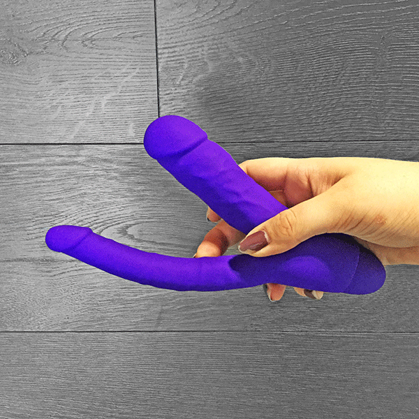 Silicone Dual Penetration Dildo