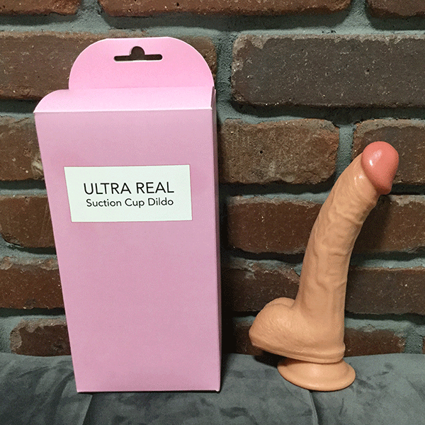 Pink B.O.B Realistic Suction Cup Dildo For Women Packaging