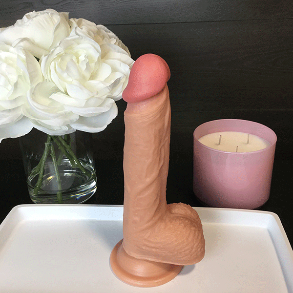 Realistic Suction Cup Dildo Toy for Women