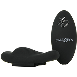 Image of black Calexotics panty vibrator and remote control
