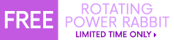Free Toy Promotion | ROTATING Dual-Action Power Rabbit