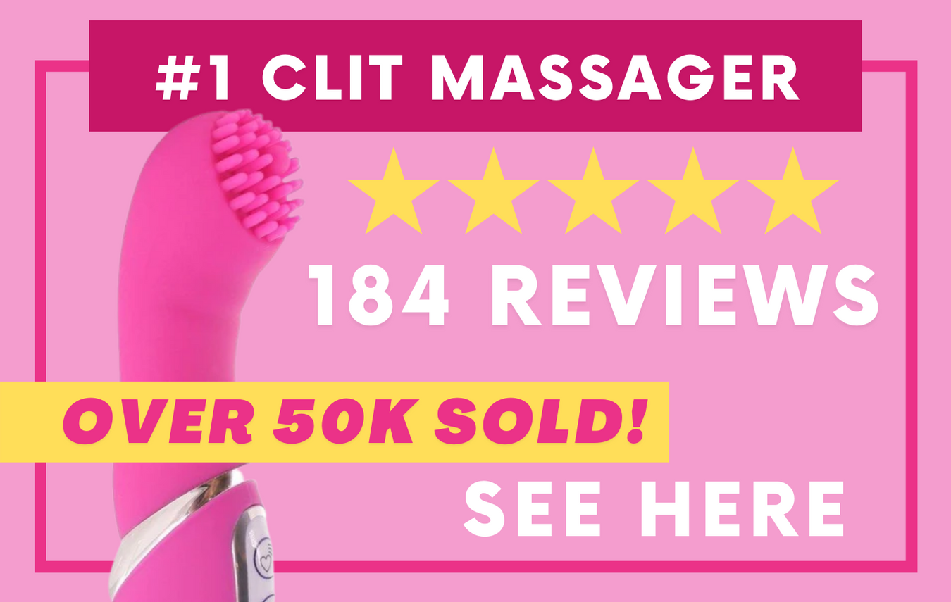 #1 Clit Massager (184 5-Star Reviews!) Over 50k UNITS SOLD! Grab one now!