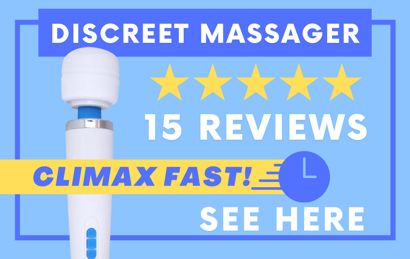 DISCREET MASSAGER! 15 Reviews! Climax Fast! SEE HERE!