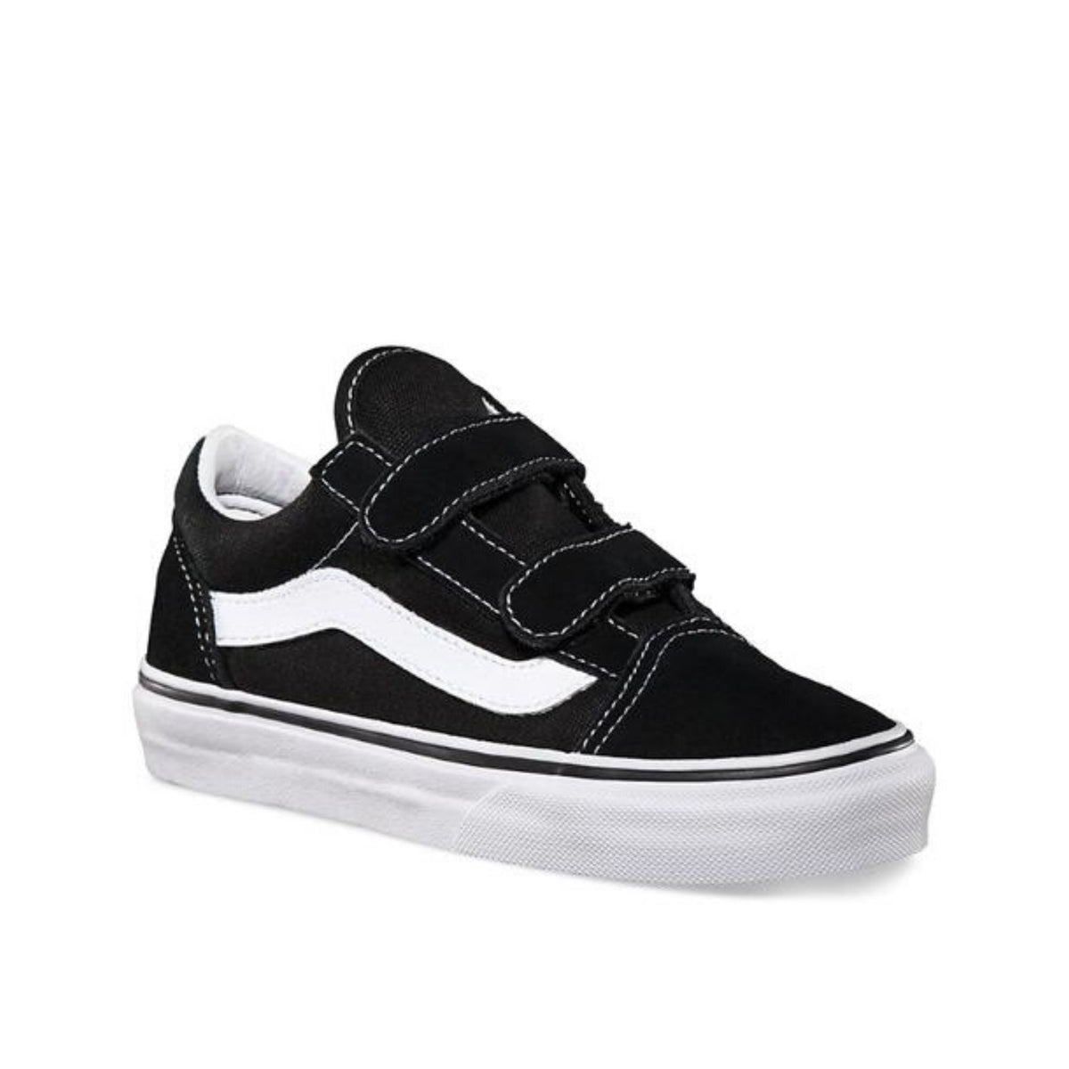 kids old skool vans velcro