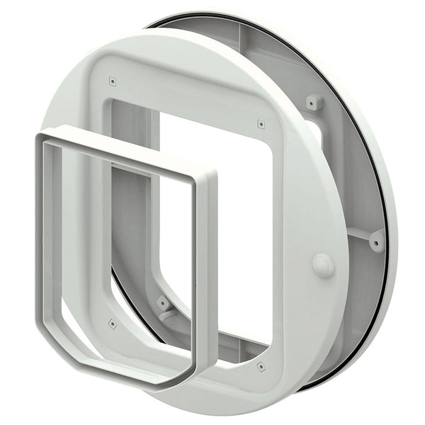 Cat Mate Cat Door Adapter Kit for Walls and Glass Panels - White