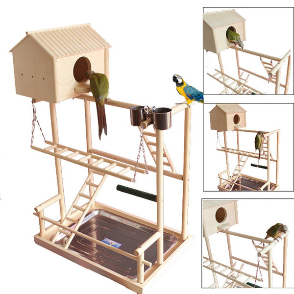 bird play stand