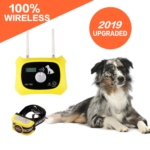 JUSTSTART Wireless Dog Fence Electric 