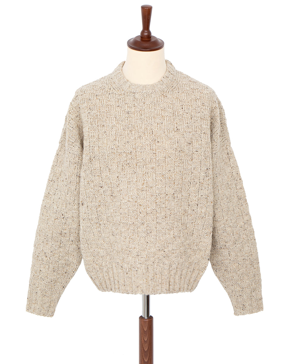 visvim AMPLUS CREW KNIT ivory 2 ニット | agorahistoria.com