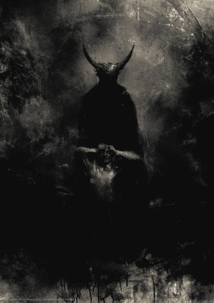 Demon Figure Digital Art