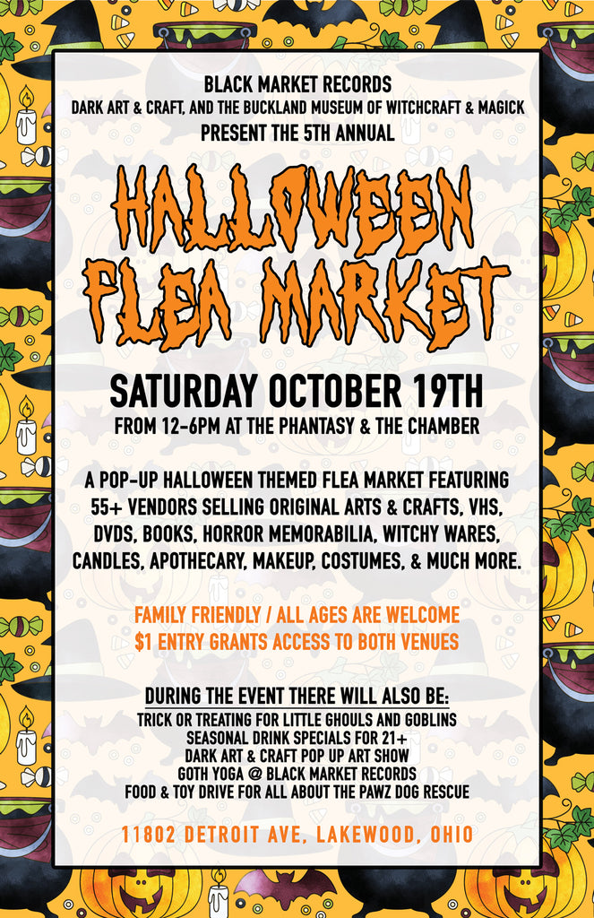 halloween dark art craft flea market cleveland