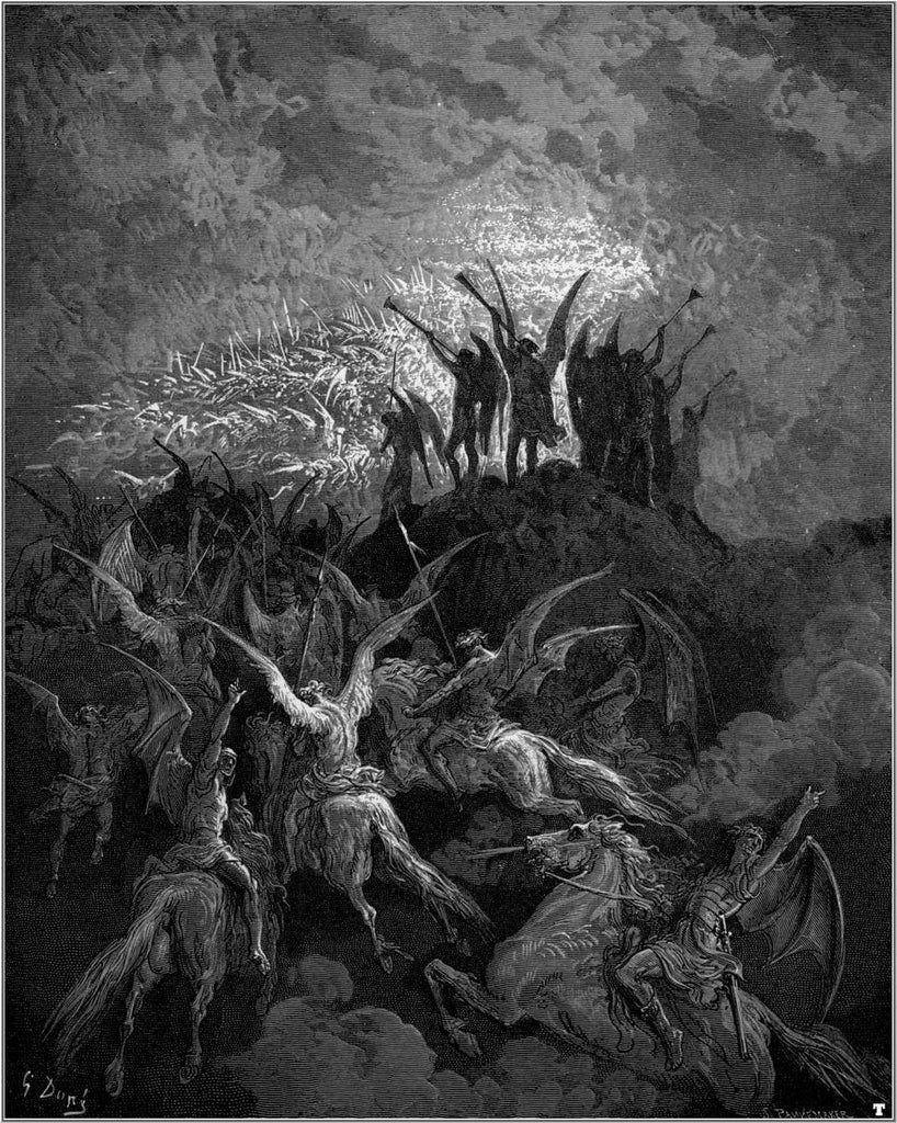 Illustration for John Milton’s 'Paradise Lost'