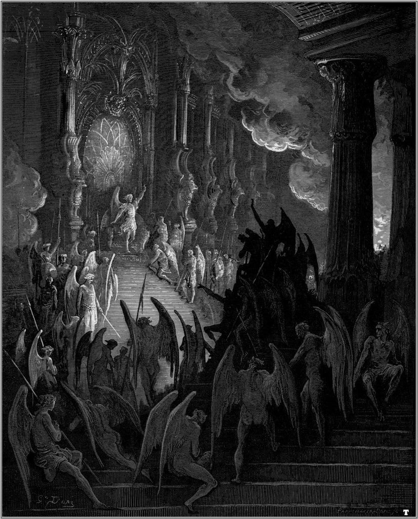 Illustration for John Milton’s “Paradise Lost“