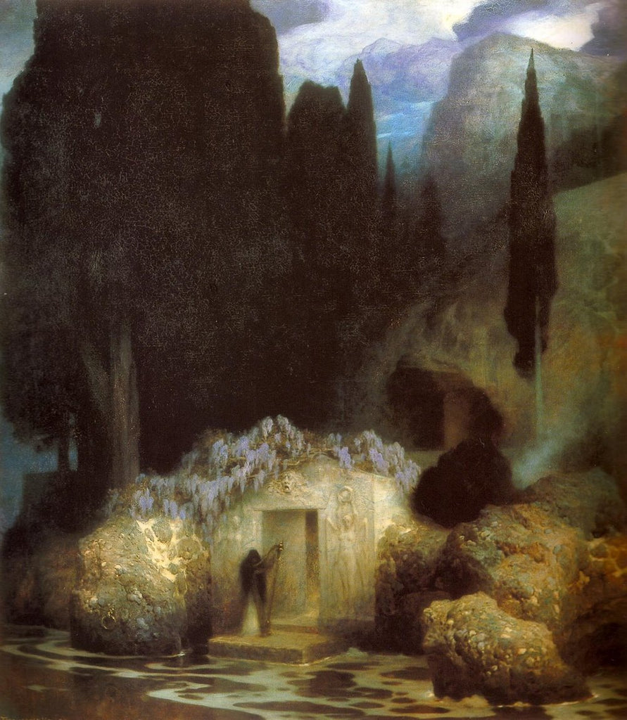 Böcklin tomb painting