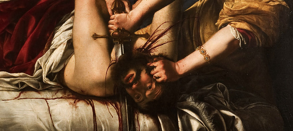 dark beheading painting
