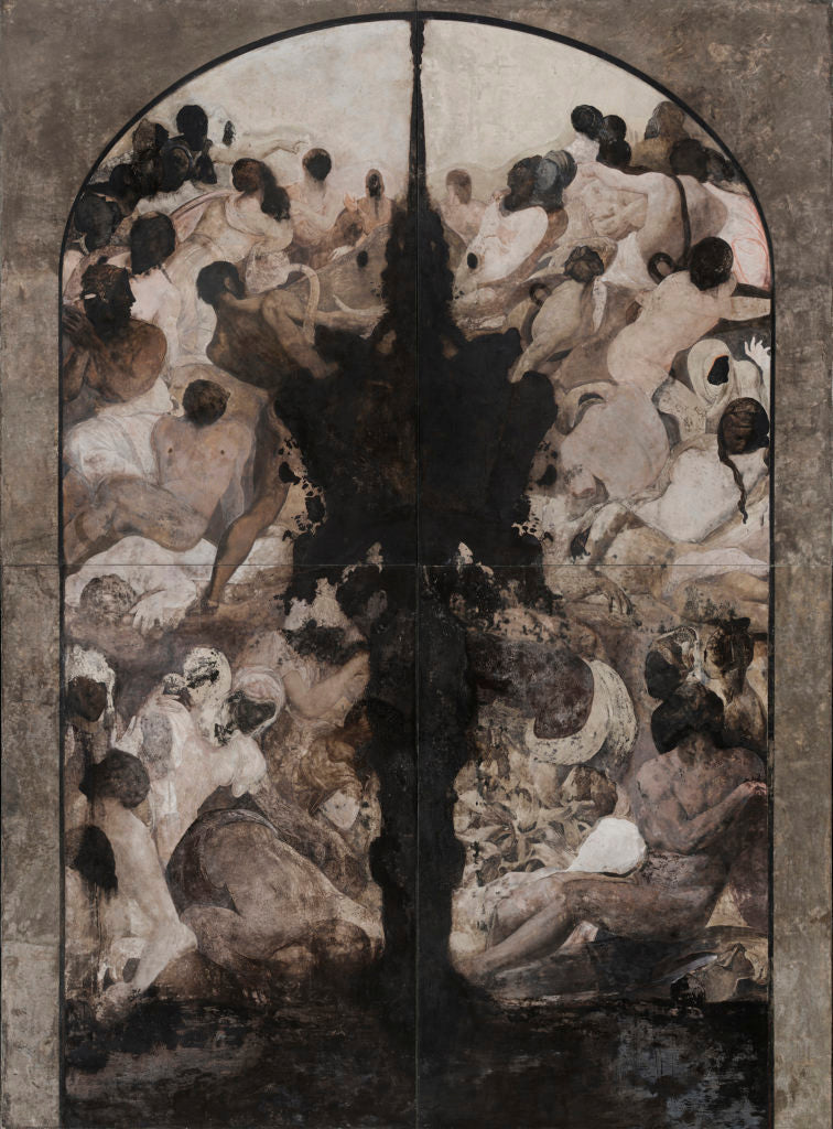 2018, fresco, 515 x 380 cm. Photo Rolando Paolo Guerzoni