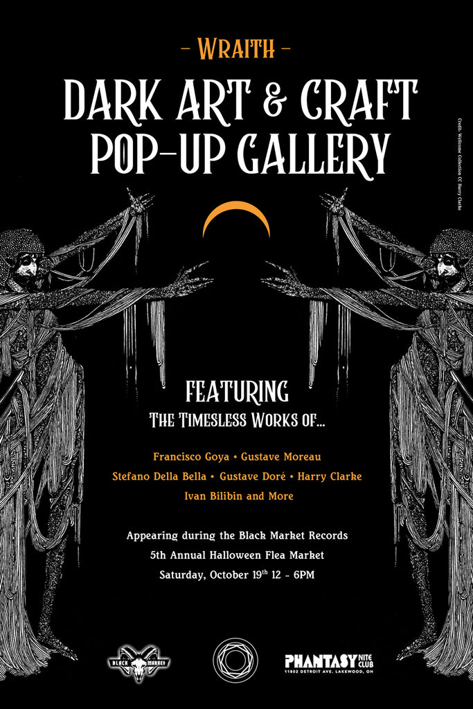 dark art pop up gallery dark art & craft