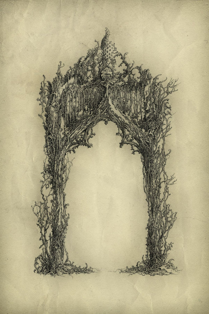 drawing gothic arch