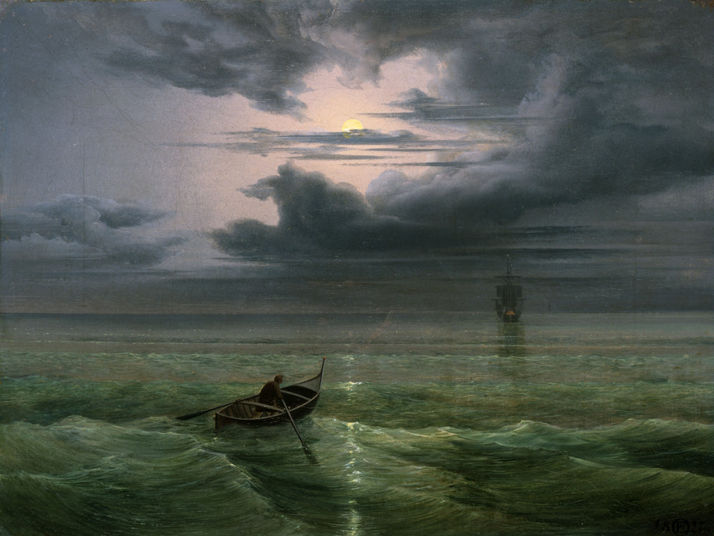 Mondnacht auf dem Golf von Salerno, 1827