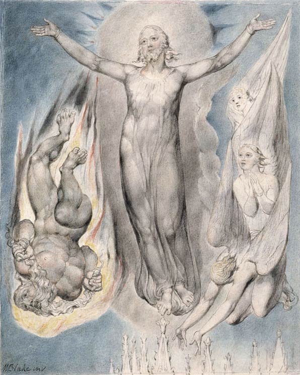 William Blake Dark Painting