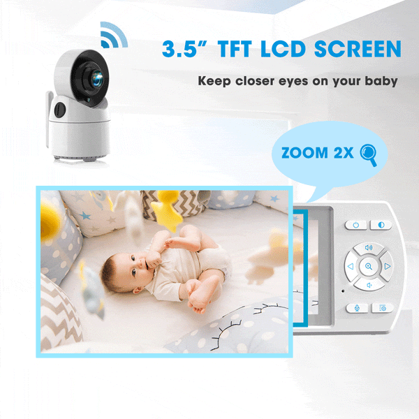 campark bm10 wireless baby monitor