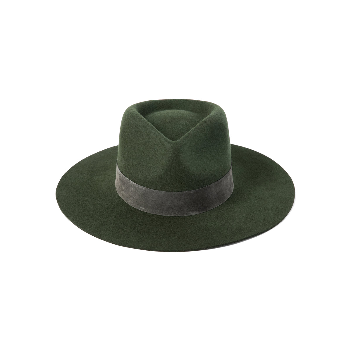 forest green fedora hat