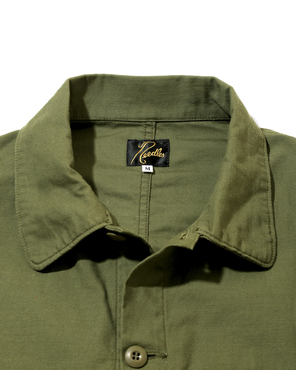 Needles x Hidden D.N. Coverall - Olive - Back Sateen | Nepenthes