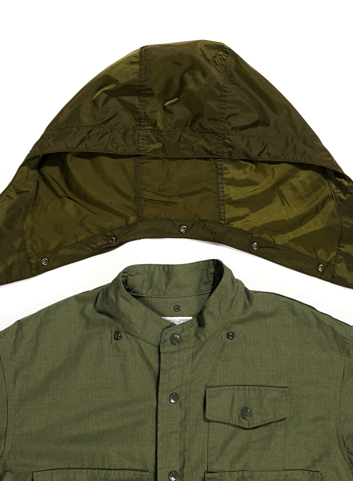 Cruiser Jacket - Olive Cotton Ripstop | Nepenthes New York