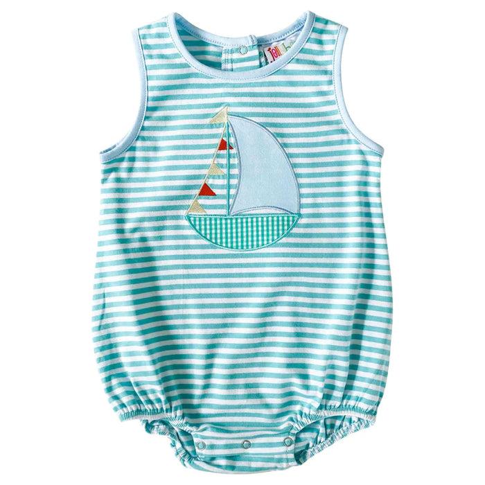 Sailboat Applique Bubble