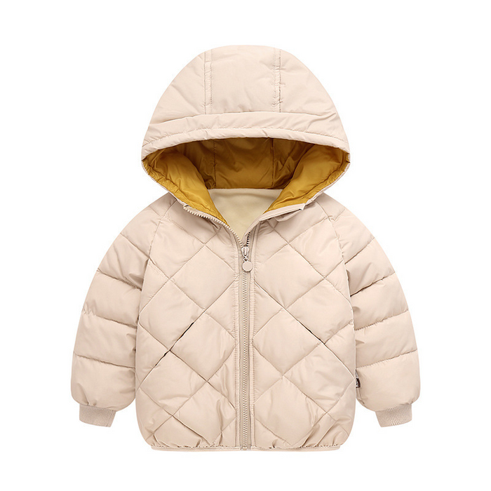 Puff Hooded Coat