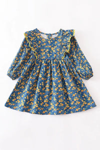 Yellow Flowers Dress