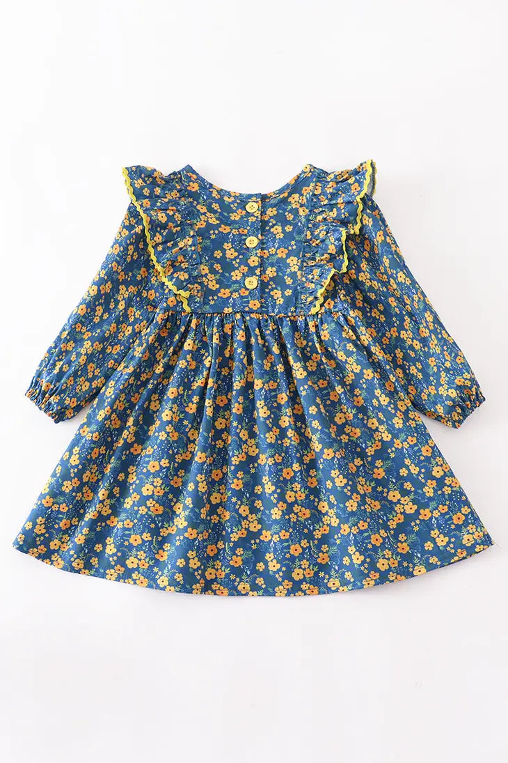 Yellow Flowers Dress