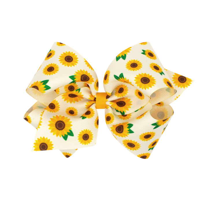 Bow - Medium Sunflower