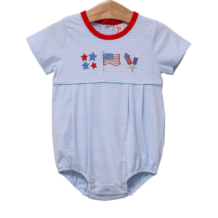 Patriotic Embroidered Bubble