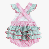 Watermelon Ruffle Bubble