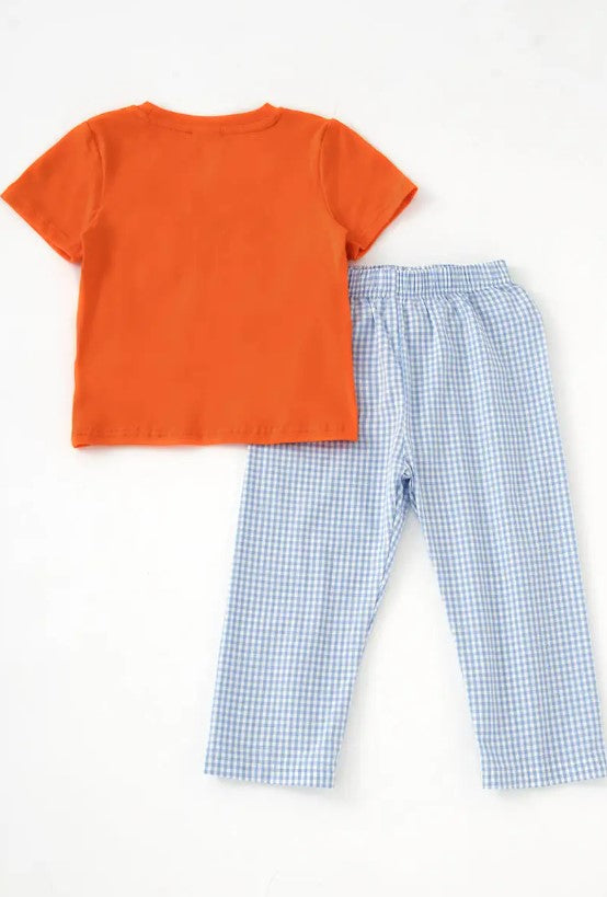 Trio Pumpkin Pant Set