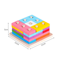 Cube Geometric Shape Puzzle