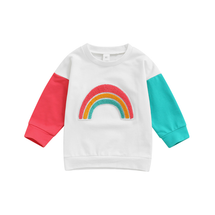 Rainbow Puff Top