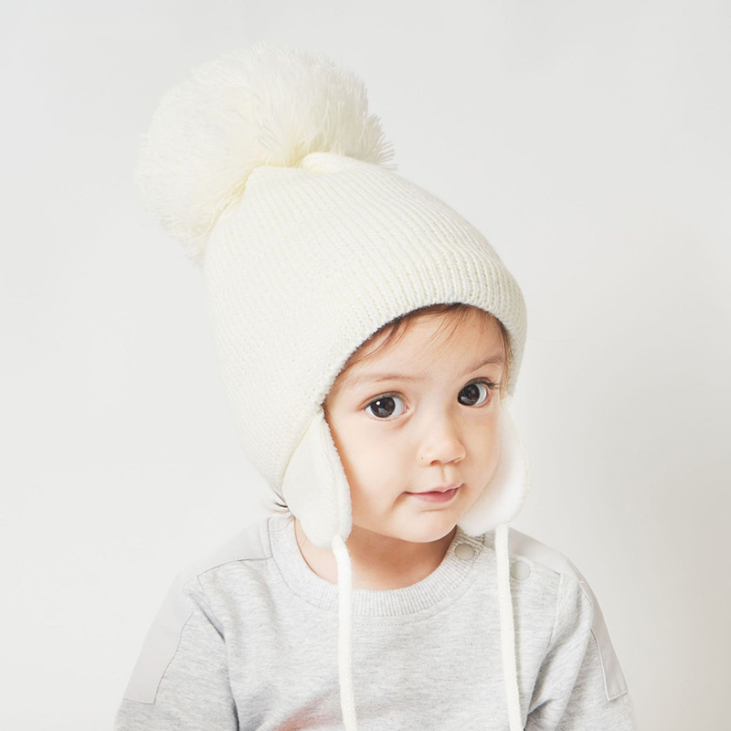 Knitted Pom Winter Hat