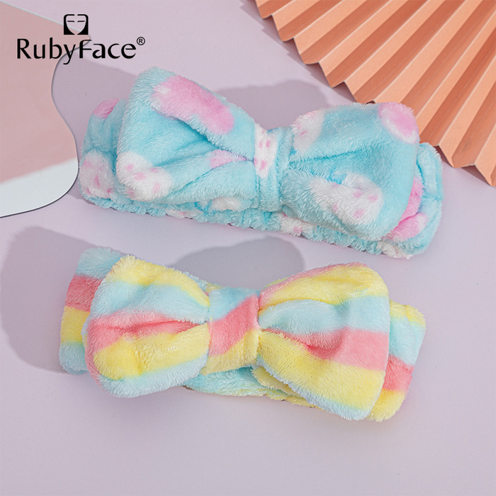 Fleece Bowknot Headband