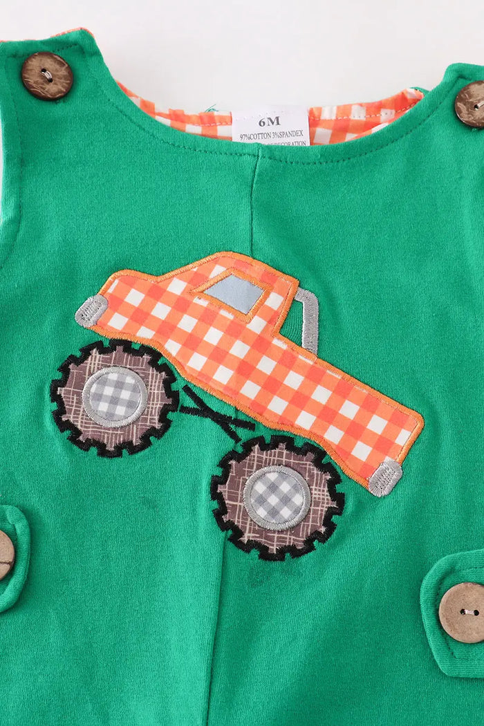 Monster Truck Applique Longall