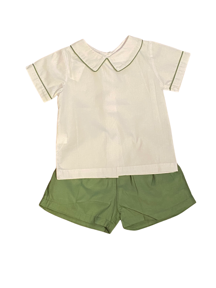 Hunter Green Short Set