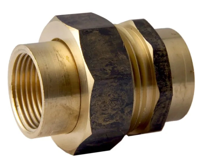 Brass Barrel Union M/F & F/F
