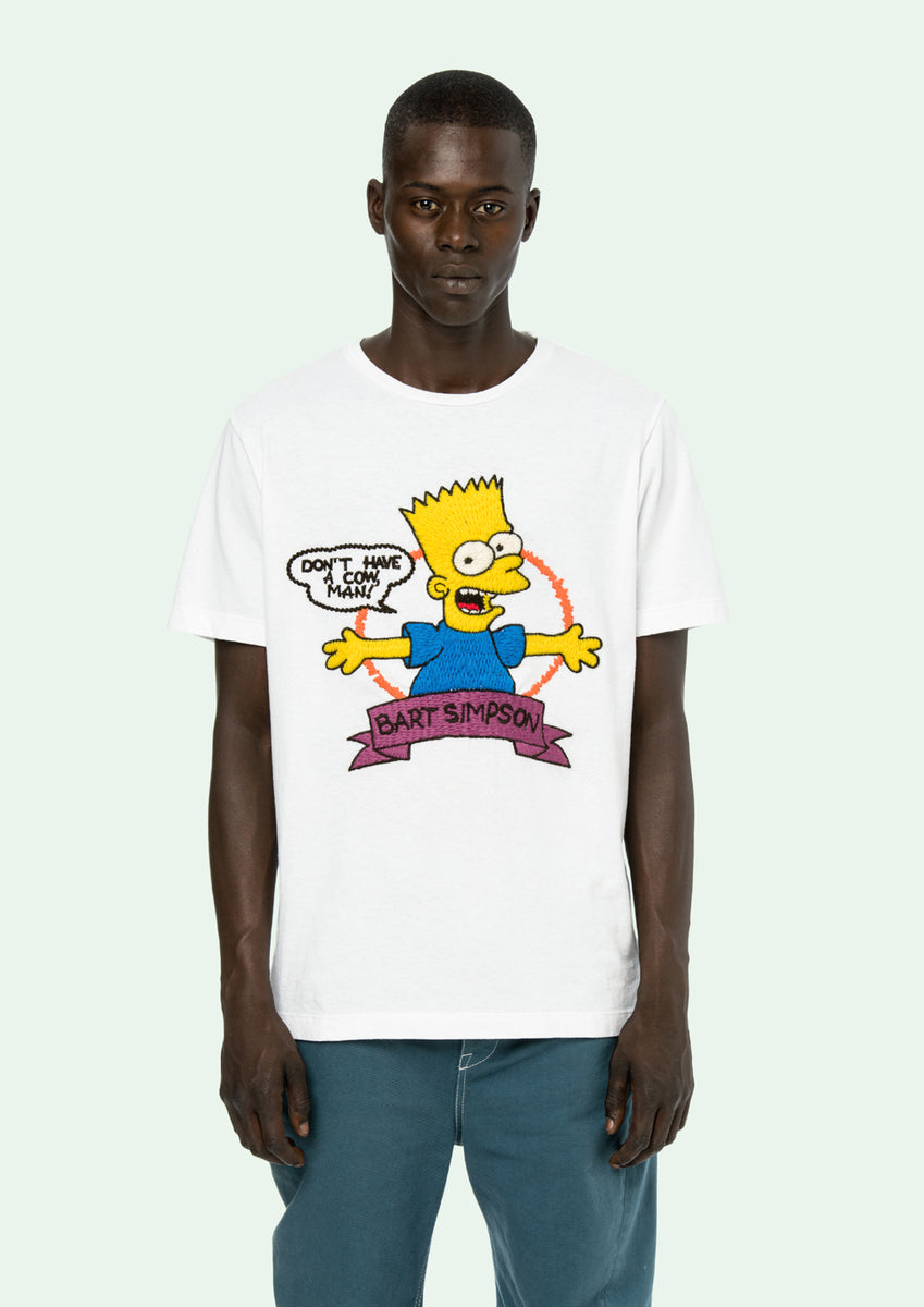 Off-White Bart Simpson Don't Have A Cow Man Tee (SS19) (Pre-Order) –  Unorthodox Market